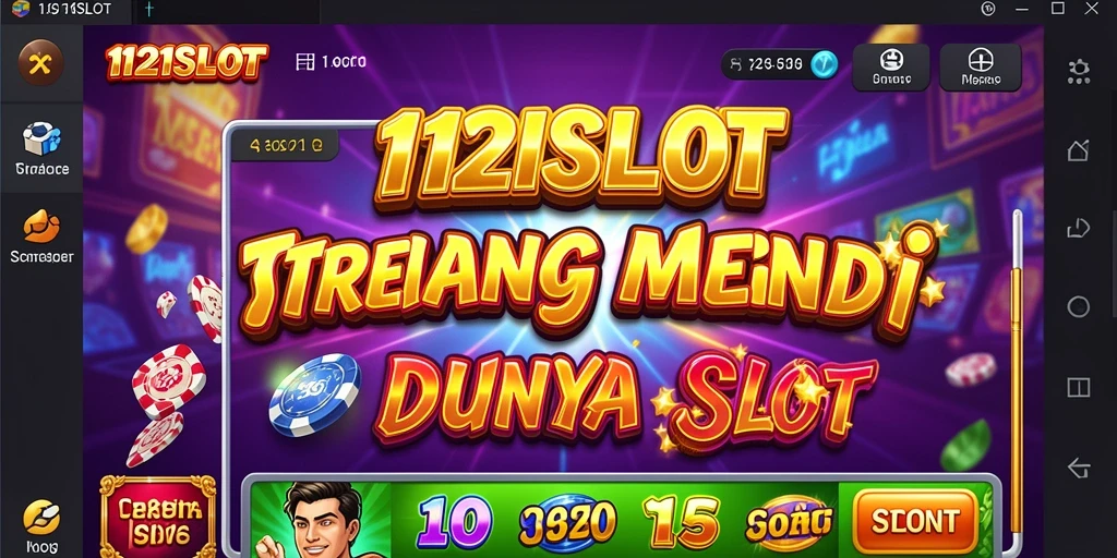 Screenshot menunjukkan gameplay menantang di 1121SLOT.
