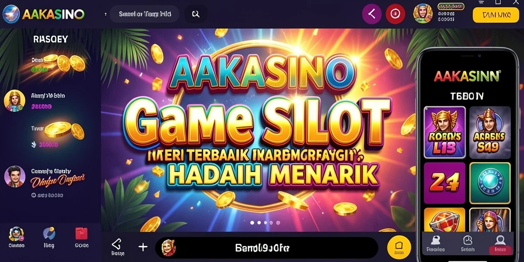 Screenshot AAKASINO menunjukkan gameplay slot yang menarik dan menegangkan.