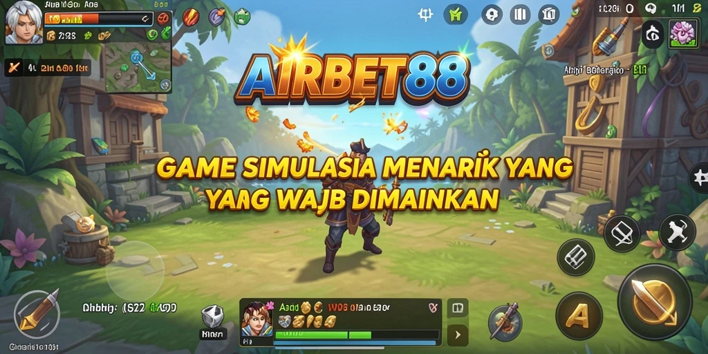 Tampilan grafik yang menarik dalam gameplay Simulation AIRBET88.