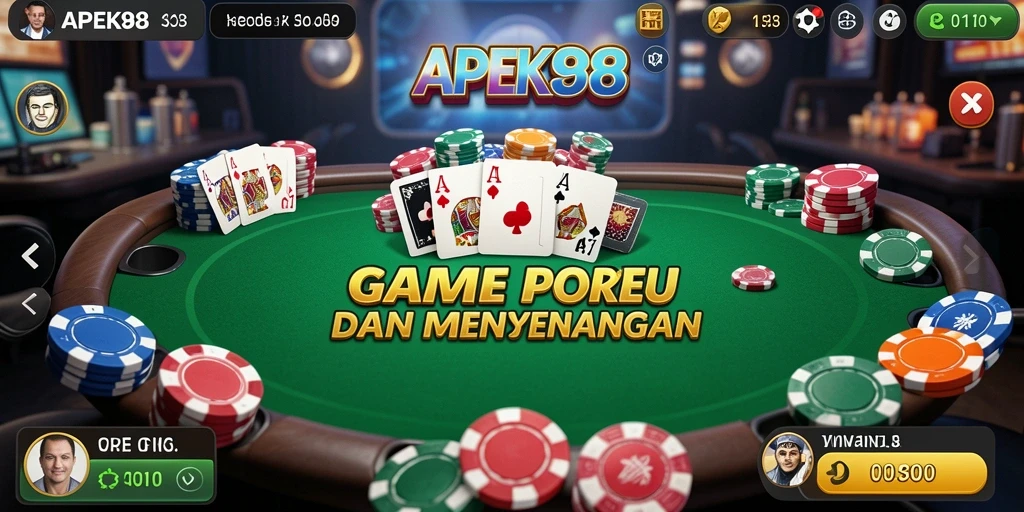 Gameplay seru APEK88 yang menampilkan pengalaman bermain Poker.