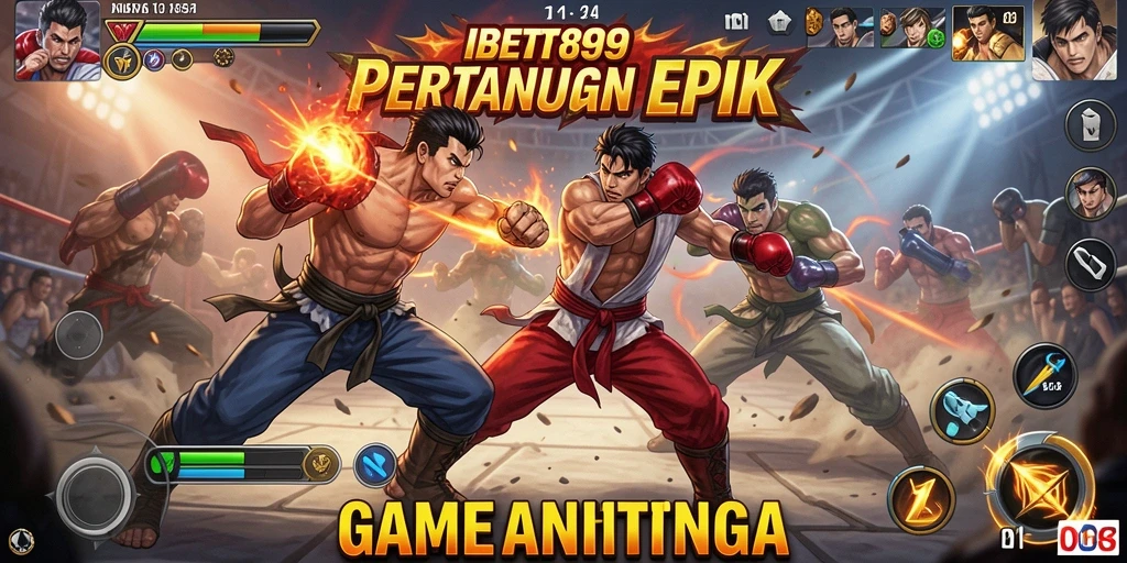 Gameplay IBET899 yang penuh aksi dan karakter menarik.