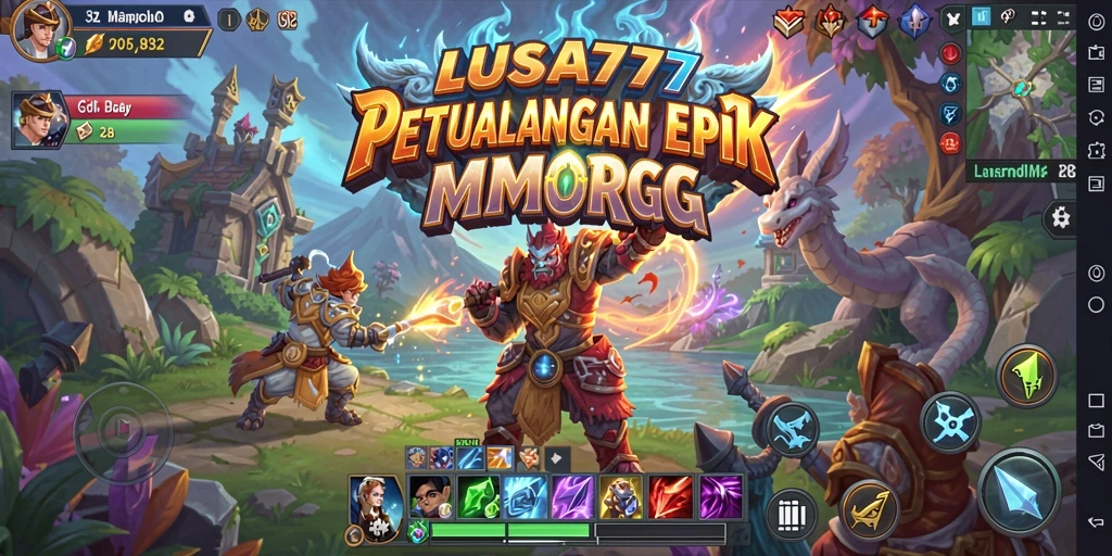 Gameplay seru dan interaksi pemain dalam LUSA777.