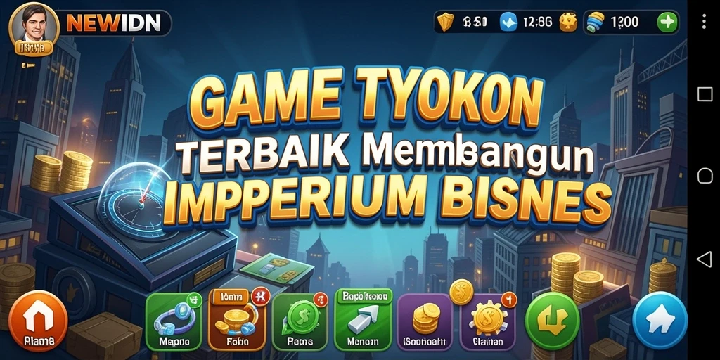 Tampilan gameplay Tycoon yang dinamis dan menarik di NEWIDN.