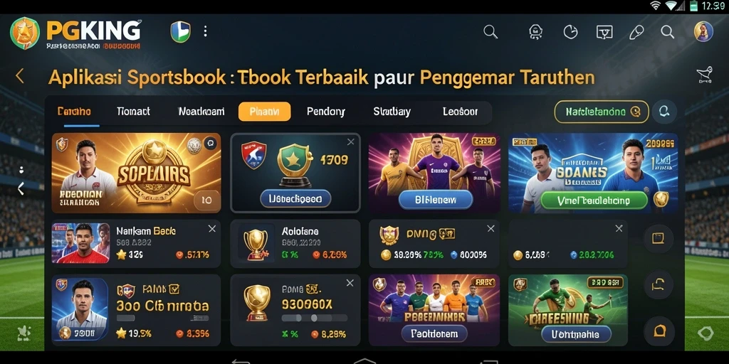 Gameplay Sportsbook PGKING yang menarik dan interaktif.