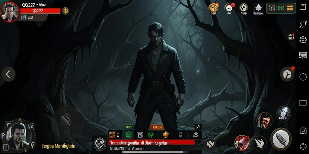 Gameplay menyeramkan QQ222 menunjukkan momen-momen ketegangan yang menghantui.