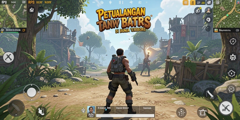 Gameplay RP8 yang imersif dalam dunia terbuka.