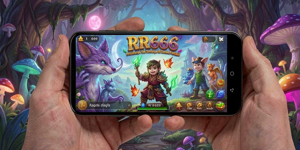 Screenshot RR666 menampilkan gameplay petualangan yang seru dan mendebarkan.