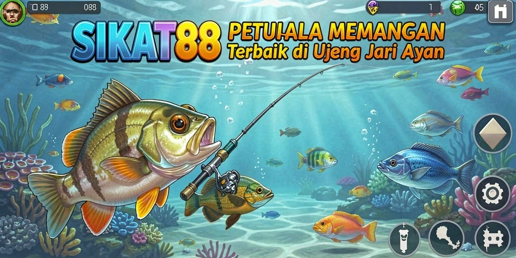 Tangkapan besar dalam gameplay SIKAT88 yang seru.