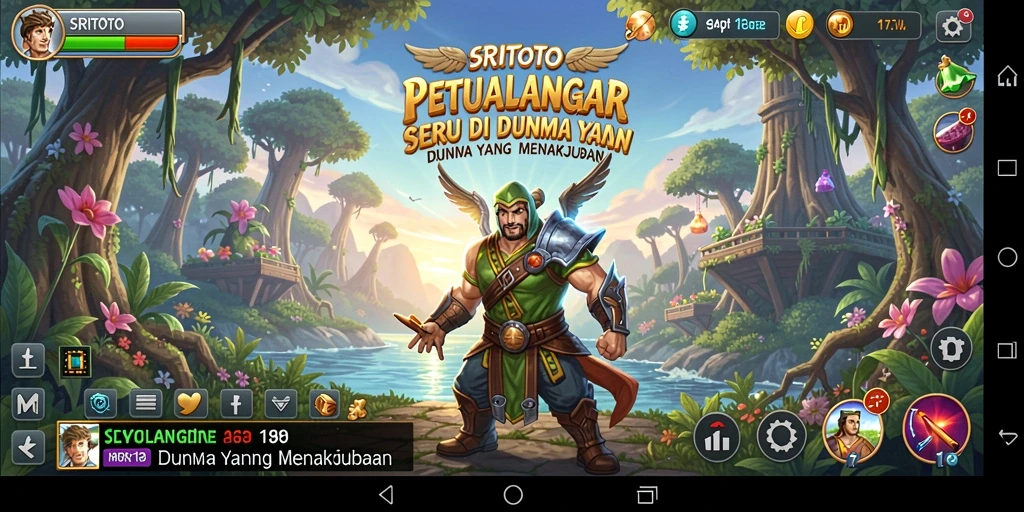 Screenshot menunjukkan gameplay menarik SRITOTO dalam petualangan mendebarkan.