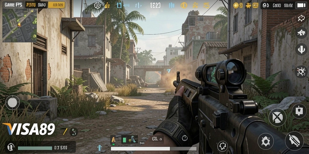 Gameplay seru dengan aksi tembak-menembak yang mendebarkan.