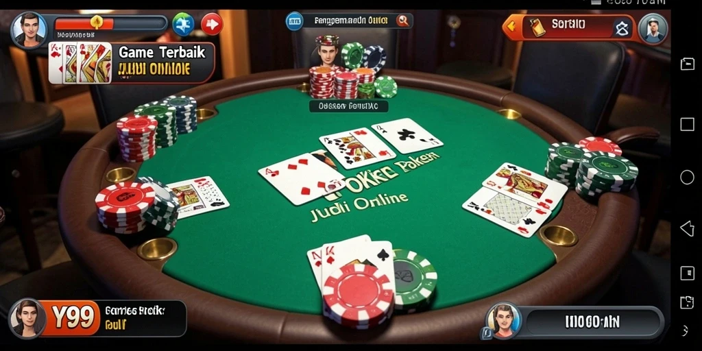 Gameplay seru Y89 di meja Poker virtual dengan grafis menawan.